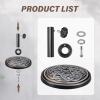 imageHealSmart 24Lbs Heavy Duty Umbrella Base Outdoor Round Patio Umbrella Stand for Lawn Deck Poolside BronzeRetroBronze