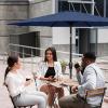 imageHealSmart 9 Patio Umbrella Replacement Canopy Cover with 8 Ribs Outdoor Table Market Yard Umbrellas2PDark Blue