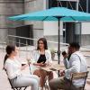 imageHealSmart 9 Patio Umbrella Replacement Canopy Cover with 8 Ribs Outdoor Table Market Yard UmbrellasTurquoiseCanopy