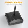 imageHealSmart Outdoor Patio Umbrella Base Stand 50lbs Heavy Duty Water Filled Holder for Lawn ampamp Garden Round BlackClassic Black