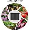 imageHealSmart Plant Grow Bags 10 Gallon Tomoato Planter Pots 10Pack with Handles Aeration Nonwoven Fabric Heavy Duty Gardening Planter for Vegetable Herbs and Flowers Black