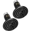 imageHealSmart Reptile Heat Lamp 150W 2Pack Ceramic Heat Emitter No Light Emitting Heat Bulbs for Amphibian Pet Brooder Coop Incubating Chicken Lizard Bearded Dragon Turtle Snake TerrariumD75mm 295
