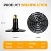 imageHealSmart Reptile Heat Lamp 150W 2Pack Ceramic Heat Emitter No Light Emitting Heat Bulbs for Amphibian Pet Brooder Coop Incubating Chicken Lizard Bearded Dragon Turtle Snake TerrariumD140mm 551