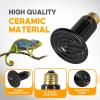 imageHealSmart Reptile Heat Lamp 150W 2Pack Ceramic Heat Emitter No Light Emitting Heat Bulbs for Amphibian Pet Brooder Coop Incubating Chicken Lizard Bearded Dragon Turtle Snake TerrariumD75mm 295