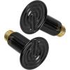 imageHealSmart Reptile Heat Lamp 150W 2Pack Ceramic Heat Emitter No Light Emitting Heat Bulbs for Amphibian Pet Brooder Coop Incubating Chicken Lizard Bearded Dragon Turtle Snake TerrariumD75mm 295
