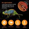 imageHealSmart Reptile Mini Heat Lamp 25W50W Ceramic Heat Emitter No Light Emitting Infrared Heat Bulbs for Amphibian Pet Brooder Coop Incubating Chicken