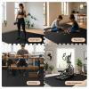 imageHealSmart  Inch Puzzle Exercise Mat HighDensity EVA Foam Floor Tiles for Home Gym Workout Equipment Protective Floor Padding ampamp Kids Play Areas Black 24 Sq Ft  6 TilesBlack1 Thick
