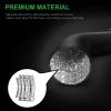 imageHealSmart 12quot 8 Ft Aluminum Ducting Flexible HeavyDuty FourLayer Protection with 2 Duct Clamps Dryer Vent Hose for Heating Cooling Ventilation and Exhaust Fan4 8 PVC12Pcs