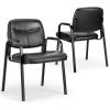 2 Pack Guest Chairs-Leather