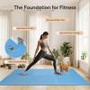 imageHealSmart 05quot Thick 24 Sq Ft Exercise Floor Mat EVA Interlocking Foam Floor Tiles Fitness Flooring for Workout Protective Padding for Home Gym Gear ampamp Kids Playroom BlackBlue12tiles48 Sq Ft