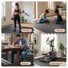 imageHealSmart Extra Thick Puzzle Exercise Mat 1quot EVA Interlocking Foam Floor Tiles NonSlip Protective Padding for Workout Room Home Gym Daycare Flooring or Playroom Black1 Inch72 SQ FTBlack34 Inch96 Sq Ft