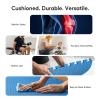 imageHealSmart Extra Thick Puzzle Exercise Mat 1quot EVA Interlocking Foam Floor Tiles NonSlip Protective Padding for Workout Room Home Gym Daycare Flooring or Playroom Black1 Inch72 SQ FTBlue34 Inch96 Sq Ft