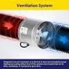 imageHealSmart 6 Inline Booster Fan 240 CFM Duct Fan for HVAC Ventilation Bathroom Basemen and Attics Silver8 Fan