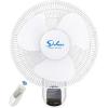 imageHealSmart 16Inch Digital Wall Mount Oscillating Fan