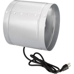 imageHealSmart 6 Inline Booster Fan 240 CFM Duct Fan for HVAC Ventilation Bathroom Basemen and Attics Silver8 Fan