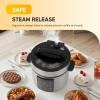imageHealSmart Multi Rice Cooker 20 Cups Cooked NonStick 12in1 Stainless Steel Electric Pressure Cooker for Yogurt Maker Slow Cooker Cake Multigrain 6QT10 Cup Uncooked